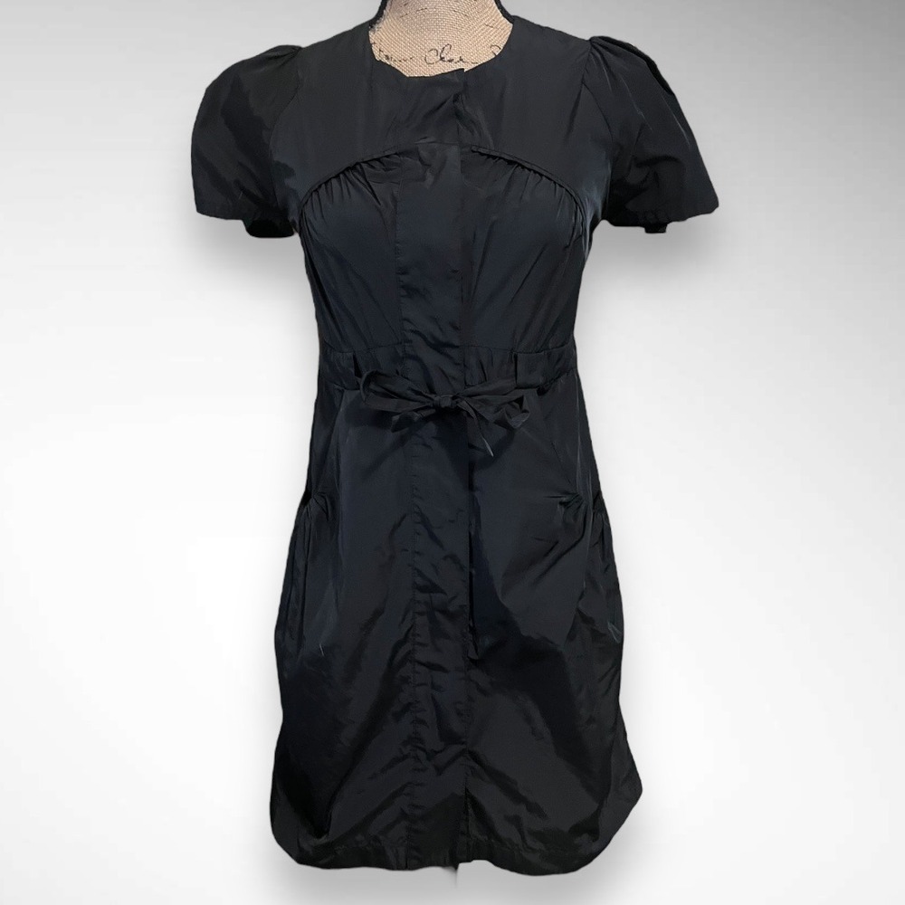 SITA MURT Black Short Sleeve Lightweight‎ Mini Dress Size 38/6 | EUC